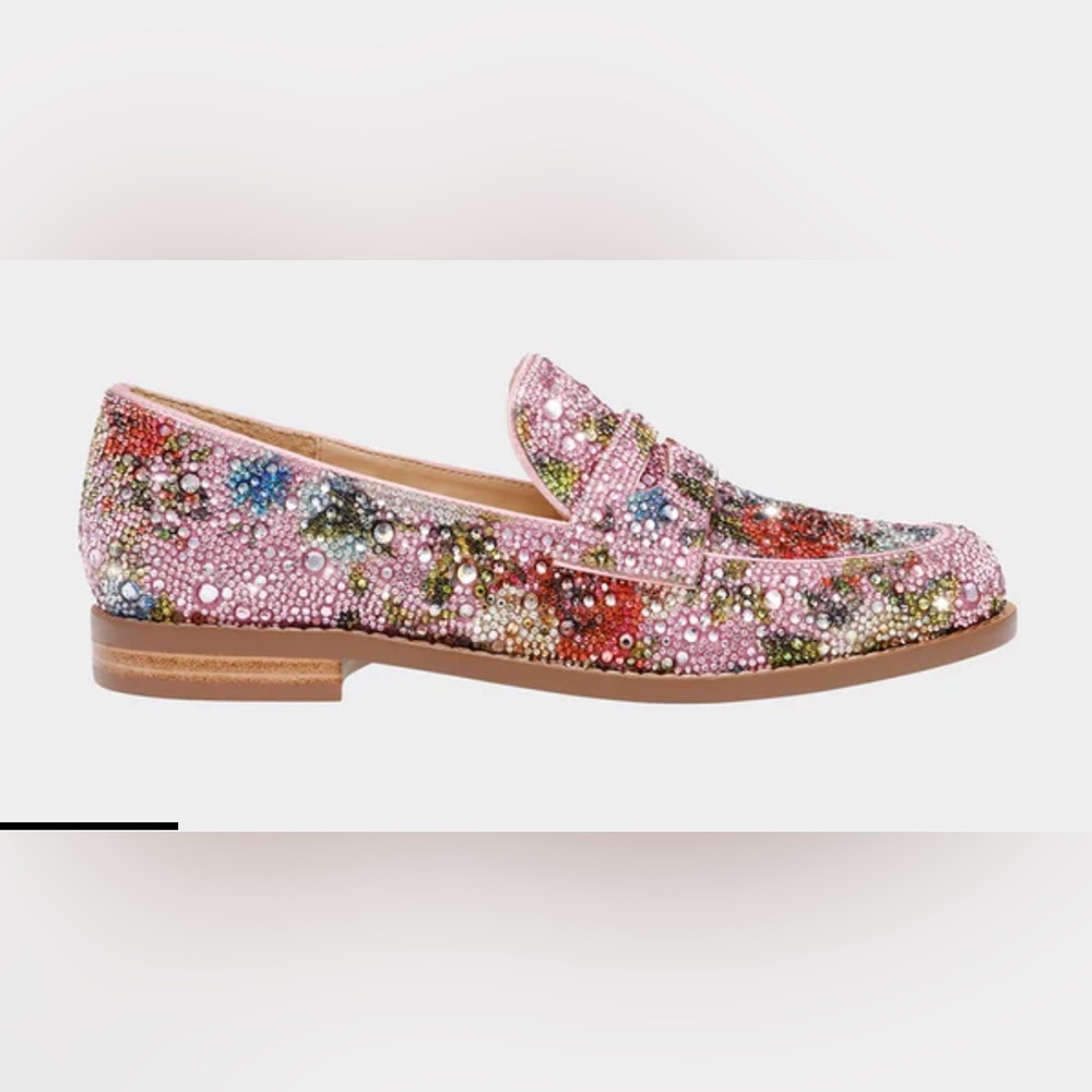 Betsy Johnson Floral Mutli Loafer- Brand New